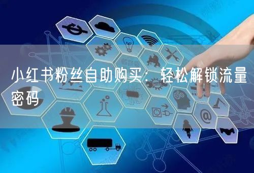 小红书粉丝自助购买：轻松解锁流量密码