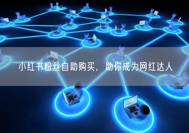 小红书粉丝自助购买，助你成为网红达人