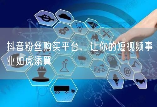 抖音粉丝购买平台，让你的短视频事业如虎添翼