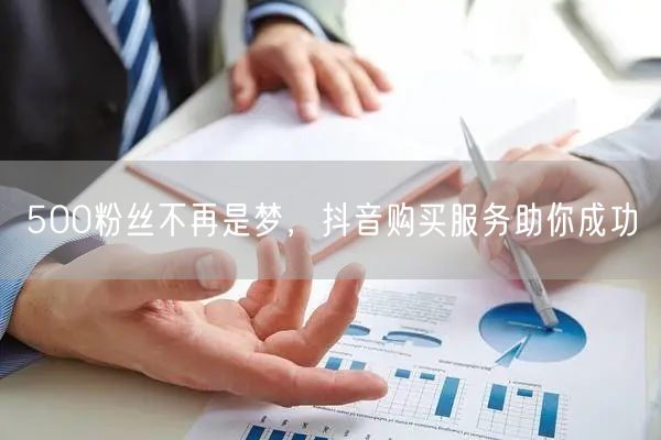 500粉丝不再是梦，抖音购买服务助你成功