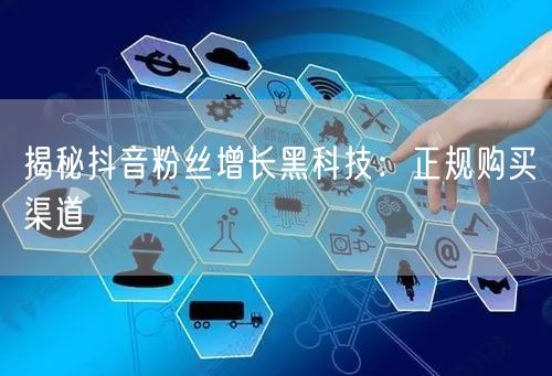 揭秘抖音粉丝增长黑科技：正规购买渠道