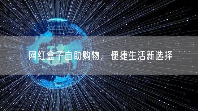 网红盒子自助购物，便捷生活新选择