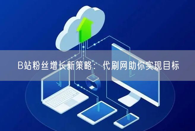 B站粉丝增长新策略：代刷网助你实现目标