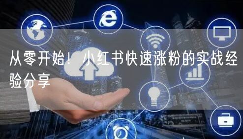 从零开始！小红书快速涨粉的实战经验分享