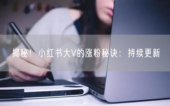 揭秘！小红书大V的涨粉秘诀：持续更新