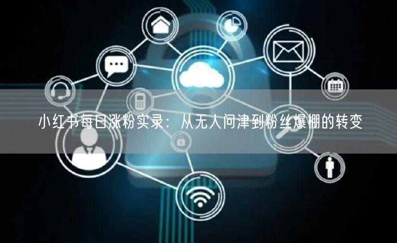小红书每日涨粉实录：从无人问津到粉丝爆棚的转变