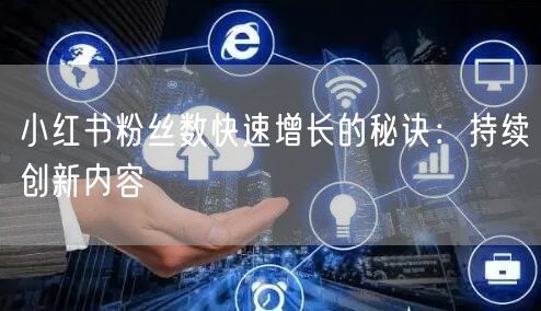 小红书粉丝数快速增长的秘诀：持续创新内容