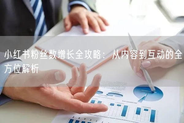 小红书粉丝数增长全攻略：从内容到互动的全方位解析