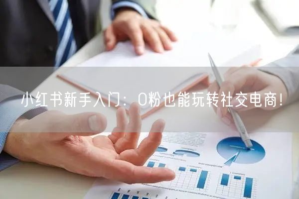 小红书新手入门：0粉也能玩转社交电商！