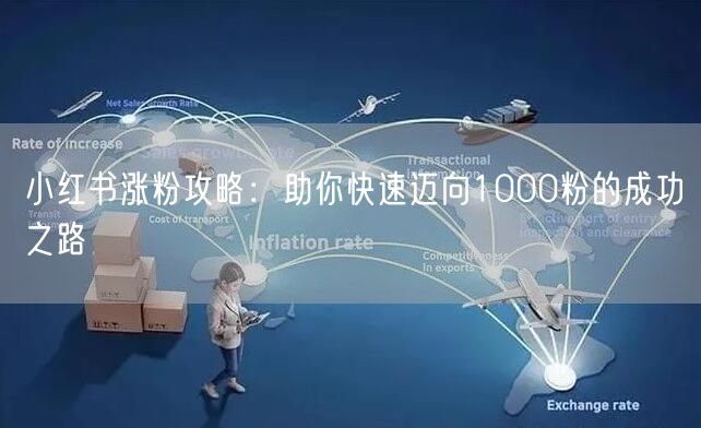 小红书涨粉攻略：助你快速迈向1000粉的成功之路