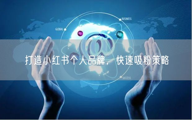 打造小红书个人品牌，快速吸粉策略