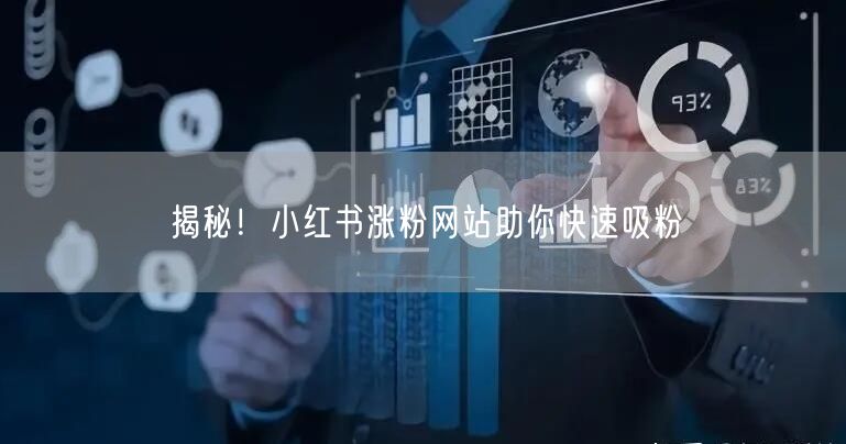 揭秘！小红书涨粉网站助你快速吸粉