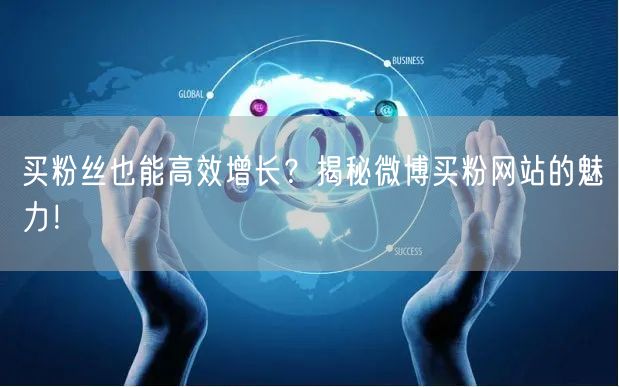 买粉丝也能高效增长？揭秘微博买粉网站的魅力！