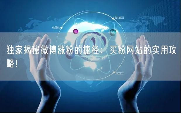 独家揭秘微博涨粉的捷径：买粉网站的实用攻略！