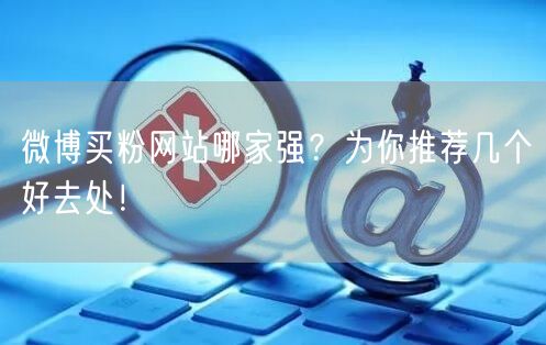微博买粉网站哪家强？为你推荐几个好去处！