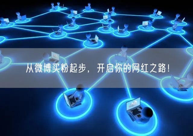 从微博买粉起步，开启你的网红之路！