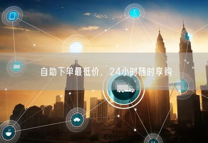 自助下单最低价，24小时随时享购