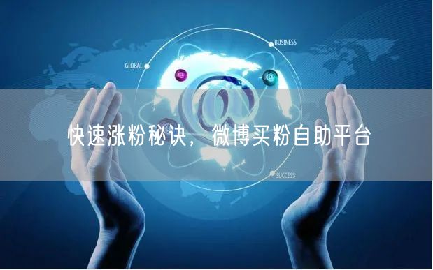 快速涨粉秘诀，微博买粉自助平台