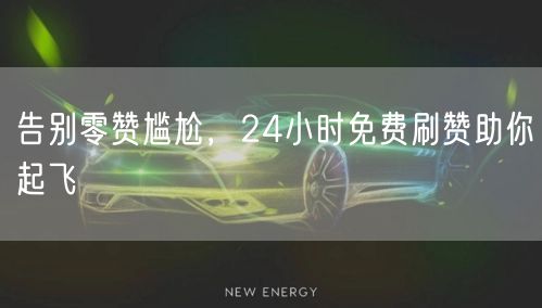 告别零赞尴尬，24小时免费刷赞助你起飞