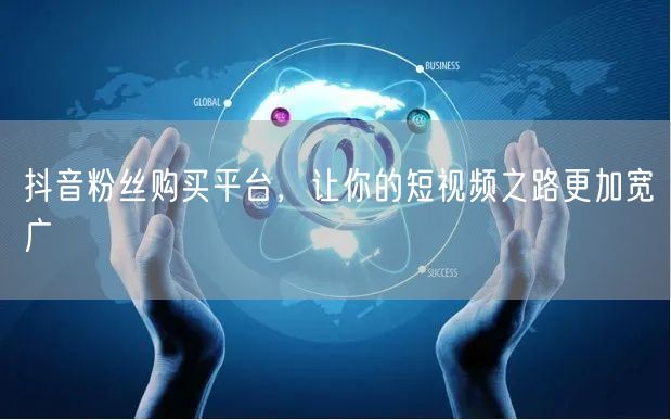 抖音粉丝购买平台，让你的短视频之路更加宽广